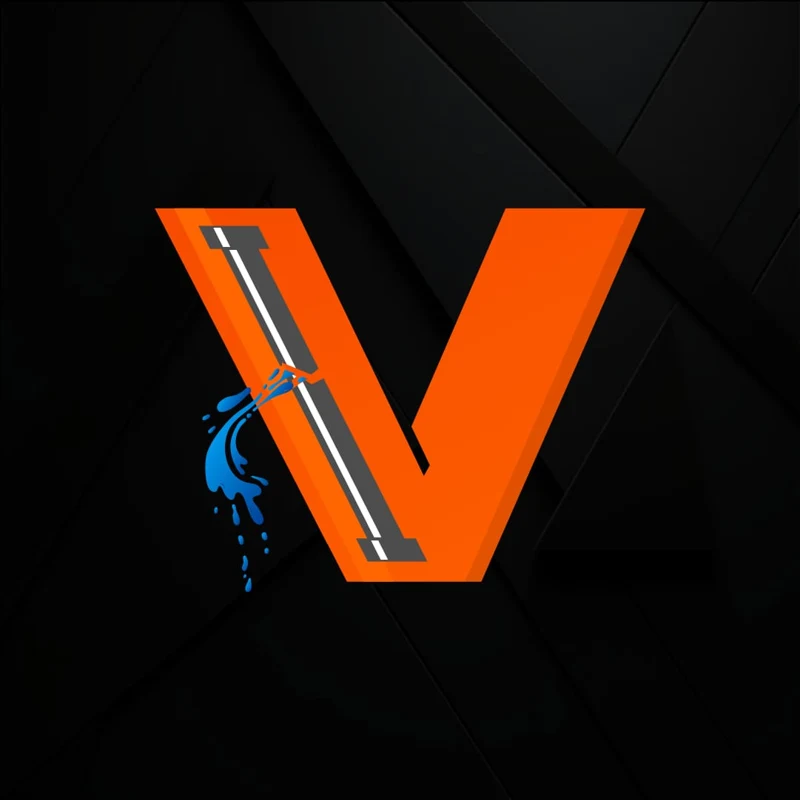 Logo da V Vazamento, empresa de detecção eletrônica de vazamentos e infiltrações em Juiz de Fora e Belo Horizonte